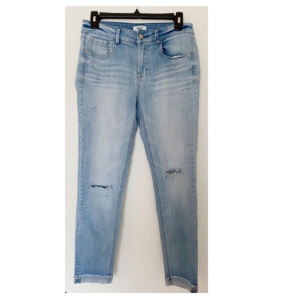 Kensie Cropped Ankle Jeans